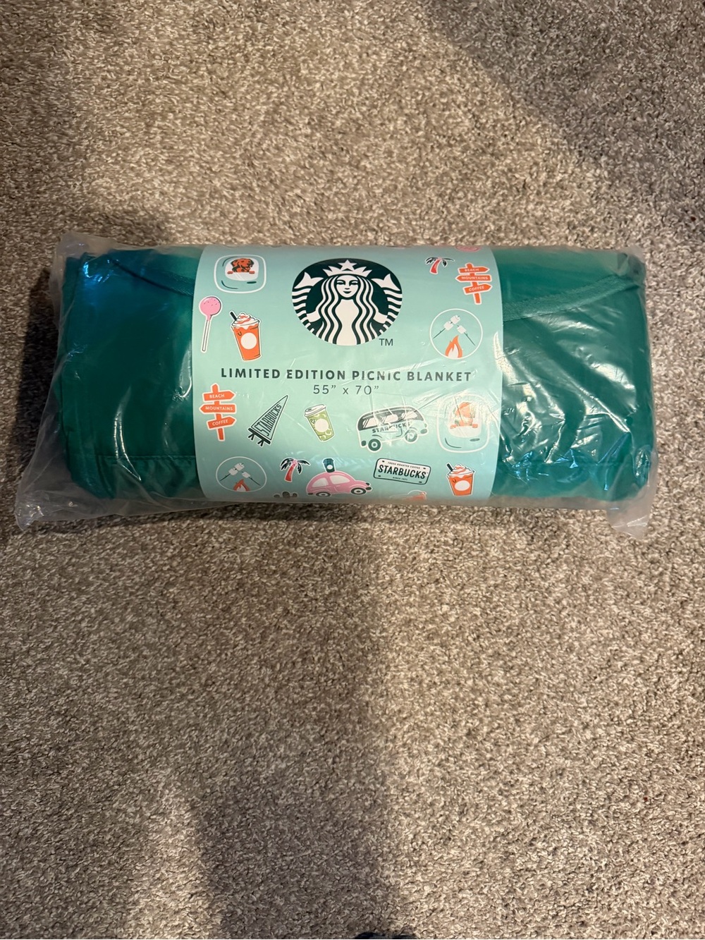 Starbucks Limited Edition Picnic Blanket